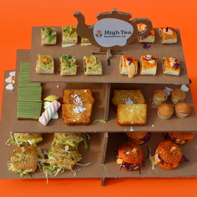 Afbeelding van Vegetarische High Tea 4 personen